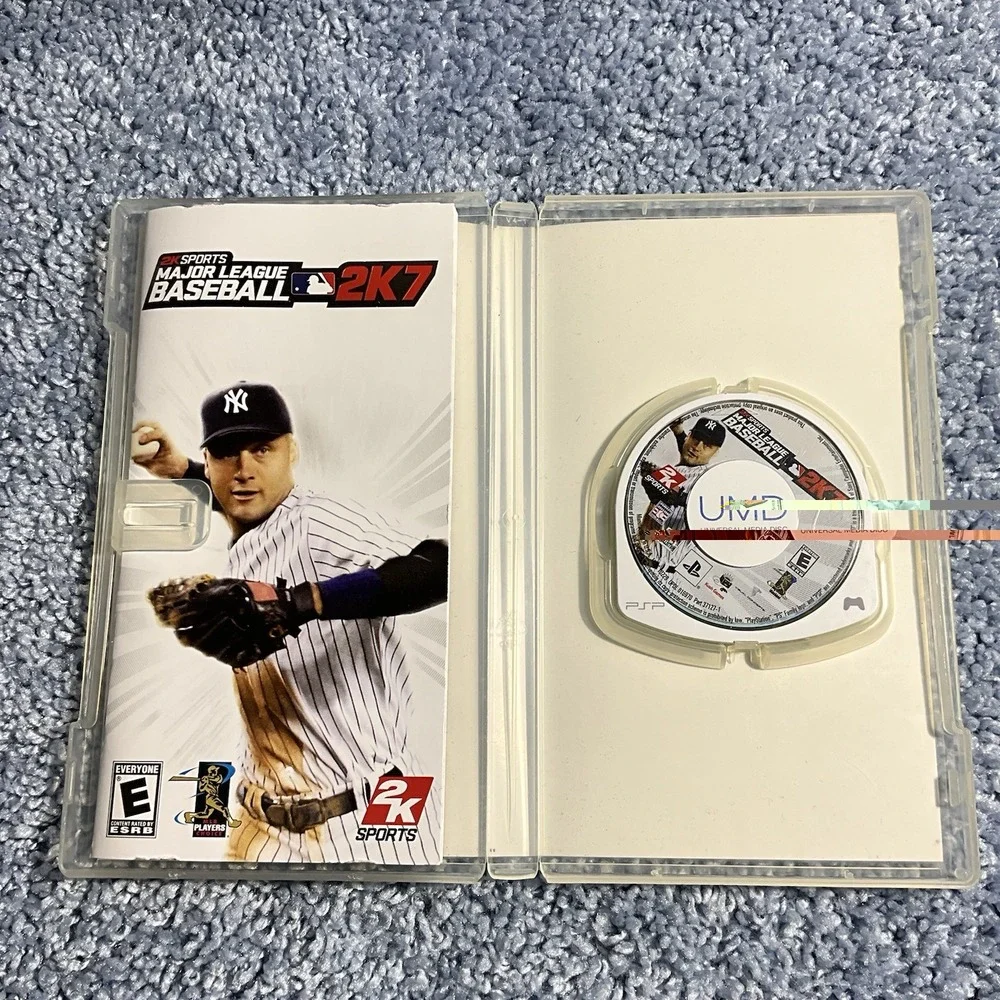 PSP Major League Baseball 2K7 (Sony PSP, 2007) Playstation Portable